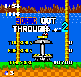 Sonic the Hedgehog - Pocket Adventure (demo) - so short - User Screenshot